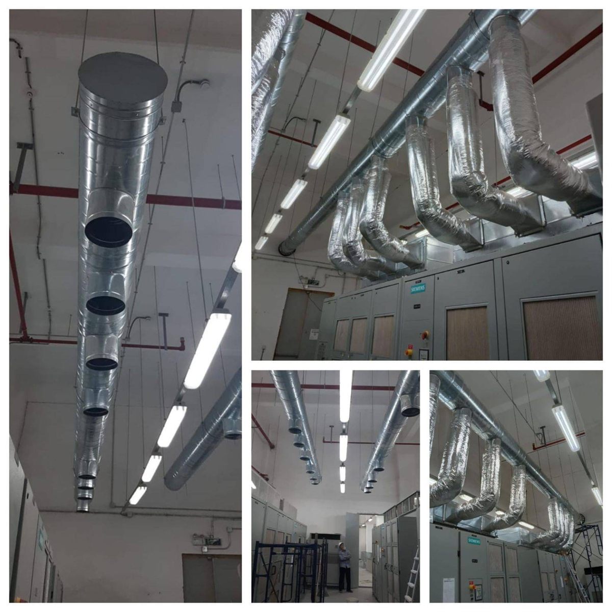 HVAC Integration for Medium Voltage Panels – Cement Plant, Riyadh